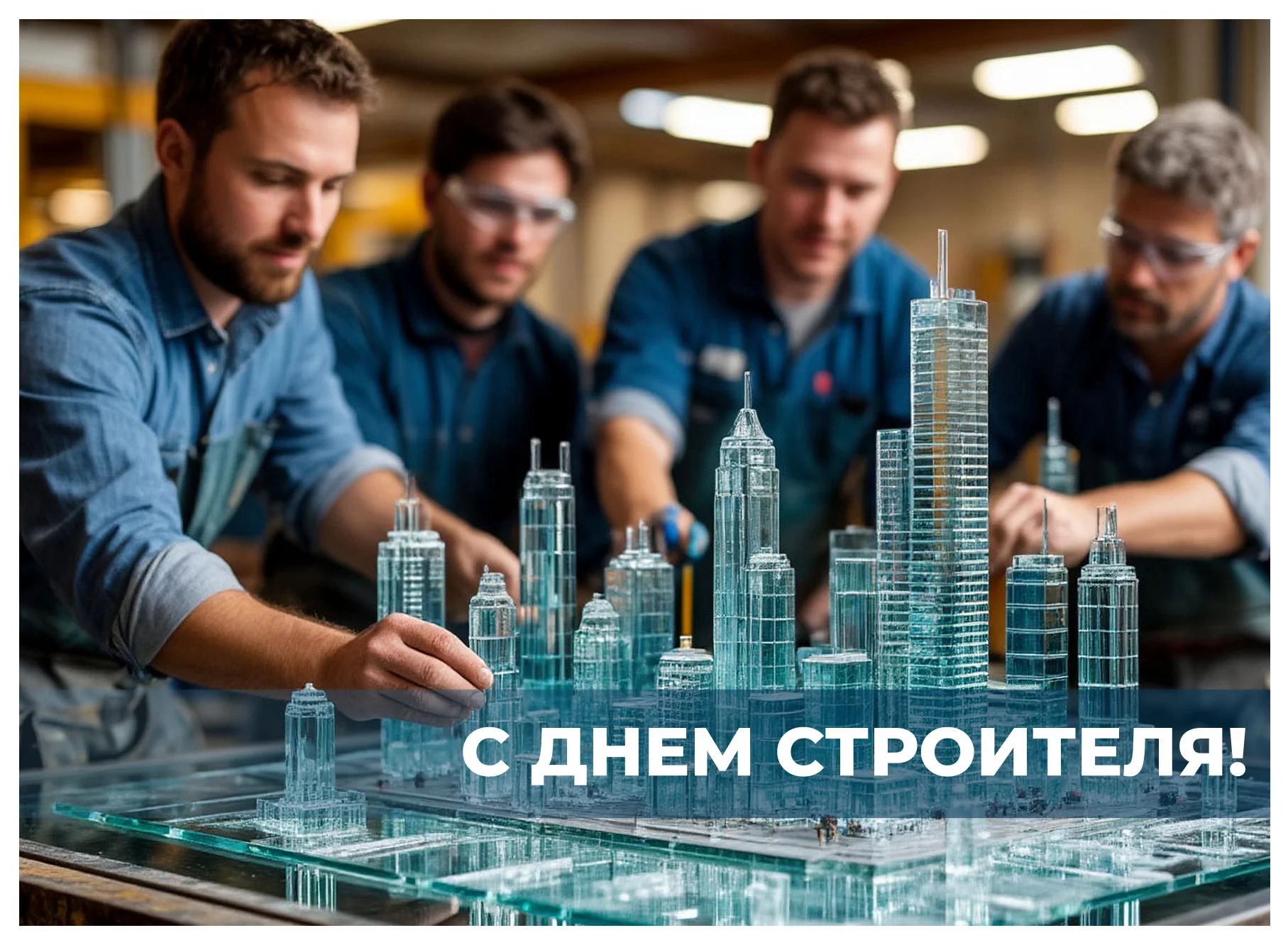 С днем строителя!
